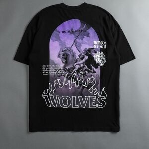 Darc Sport L Oversized Blk workout tee